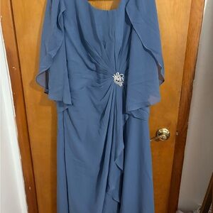 Elegant Blue Evening Dress